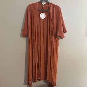 UMGEE Rust Kimono Cardigan